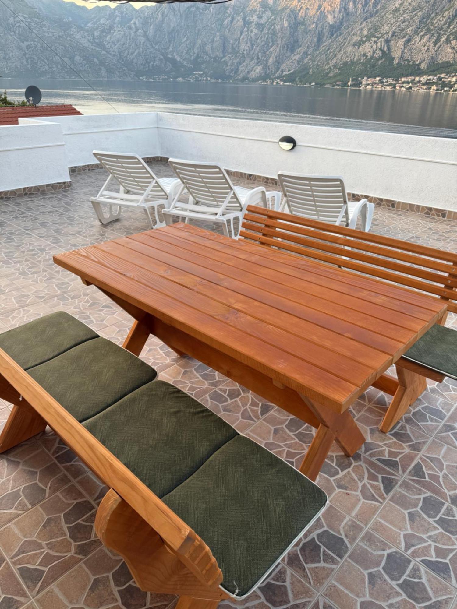 Alisa Sea View Apartment Prcanj Kotor Exterior foto
